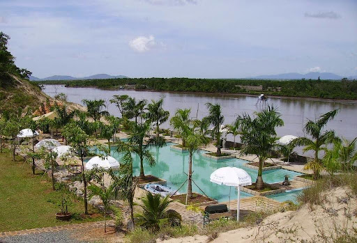 resort Hồ Tràm có hồ bơi riêng