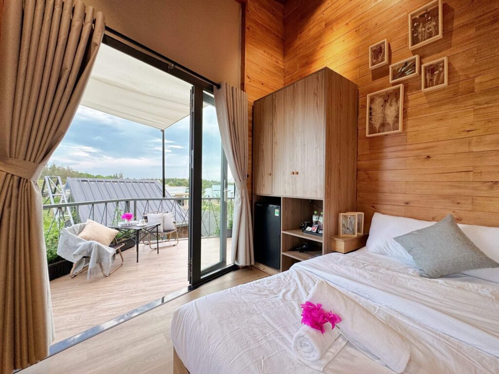 đặt phòng resort hồ tràm