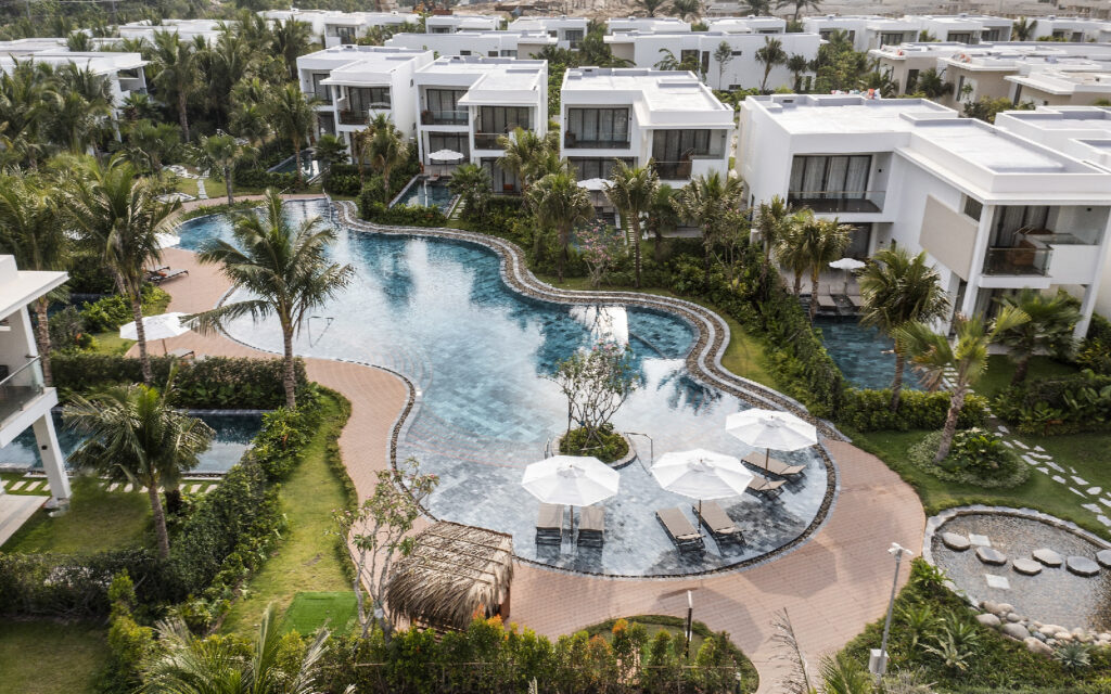 resort hồ tràm khuyến mãi