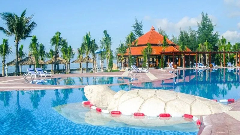 resort 4 sao ở hồ tràm