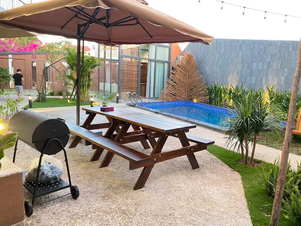 resort 4 sao ở hồ tràm
